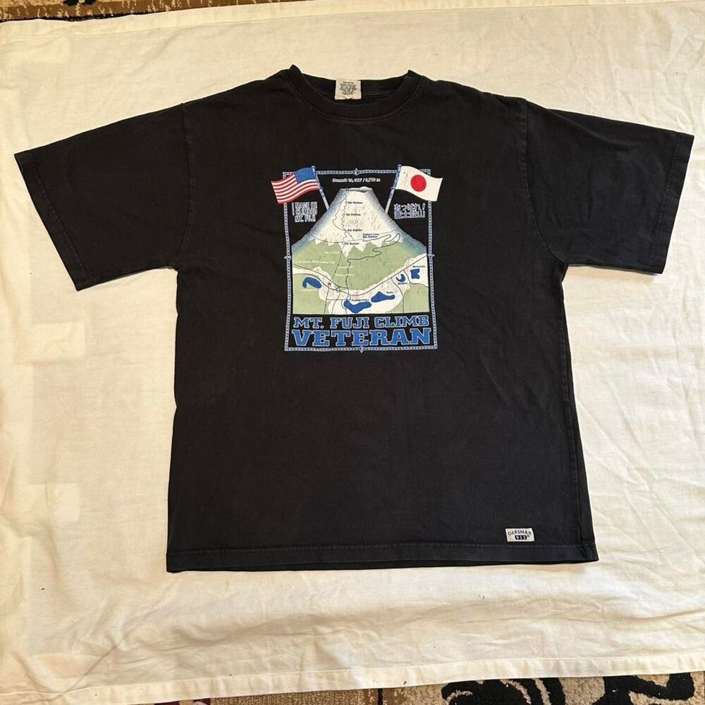 Oarsman Men's Black T-shirt size Large